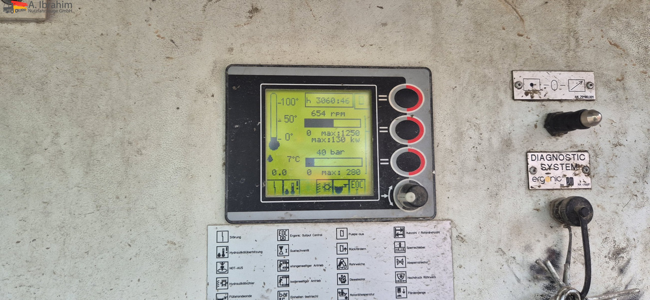 Camion malaxeur pompe Mercedes-Benz 3241 PM 21-3   Liebherr 7 cbm PUMI Putzmeister Liebherr: photos 15