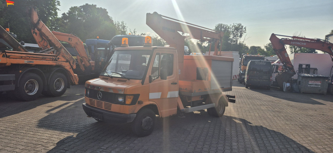 Mercedes-Benz 410D Ruthmann KL 90 Topzustand UVV gültig - Camion avec nacelle: photos 1 Mercedes-Benz 410D Ruthmann KL 90 Topzustand UVV gültig - Camion avec nacelle: photos 1