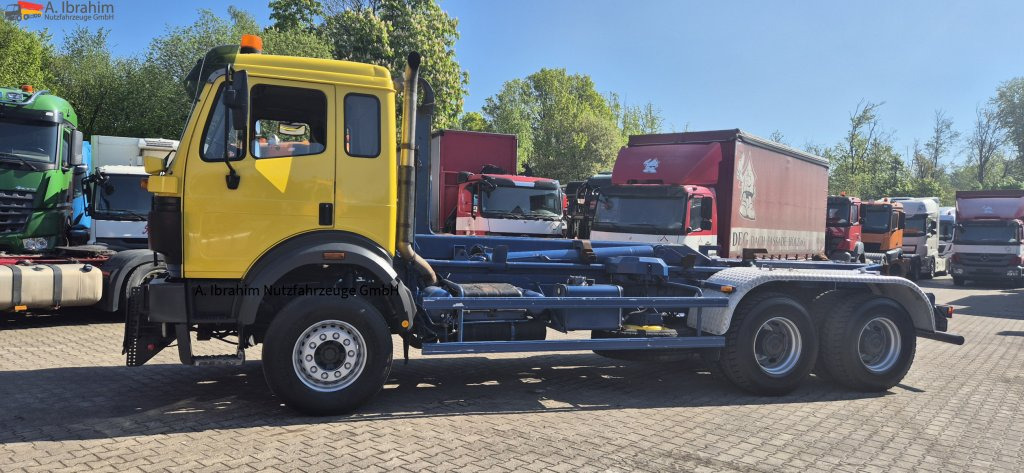 Mercedes-Benz DB 2538 AK 6x4 Meiller Getriebe überholt - Camion ampliroll: photos 1 Mercedes-Benz DB 2538 AK 6x4 Meiller Getriebe überholt - Camion ampliroll: photos 1