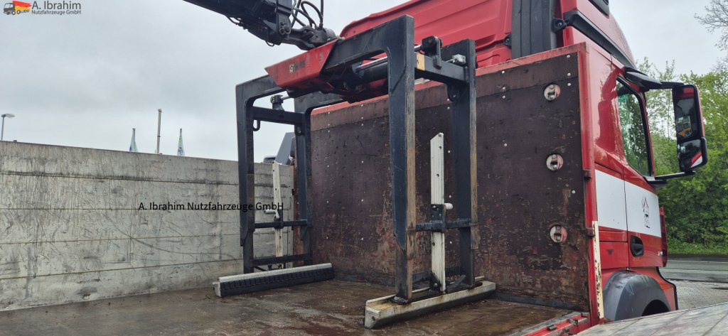 Mercedes-Benz DB 2545 HIAB 166 mit Zange. Lift-Lenkachse einsatzbereit - Camion plateau, Camion grue: photos 3 Mercedes-Benz DB 2545 HIAB 166 mit Zange. Lift-Lenkachse einsatzbereit - Camion plateau, Camion grue: photos 3