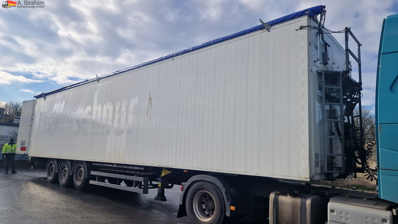 Semi-remorque à fond mouvant Schmitz SW 24 Schubboden, Liftachse,Ersatzradhalterung Kabelfernbedienung, Trichter: photos 8