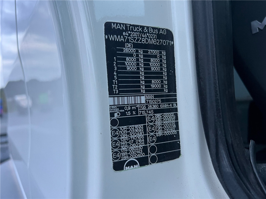 Châssis cabine MAN TGS 28.360 BL E5: photos 14
