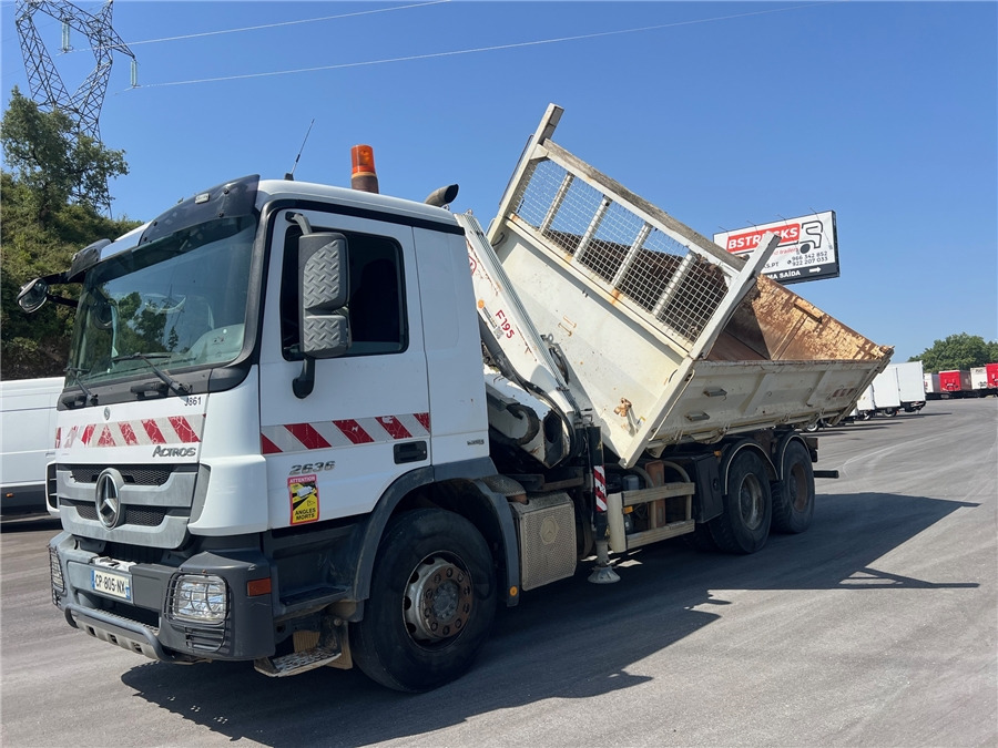 MERCEDES-BENZ ACTROS 2636 - Camion benne: photos 1 MERCEDES-BENZ ACTROS 2636 - Camion benne: photos 1