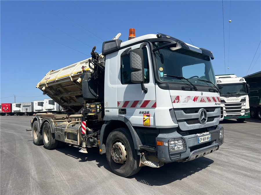 MERCEDES-BENZ ACTROS 2636 - Camion benne: photos 2 MERCEDES-BENZ ACTROS 2636 - Camion benne: photos 2