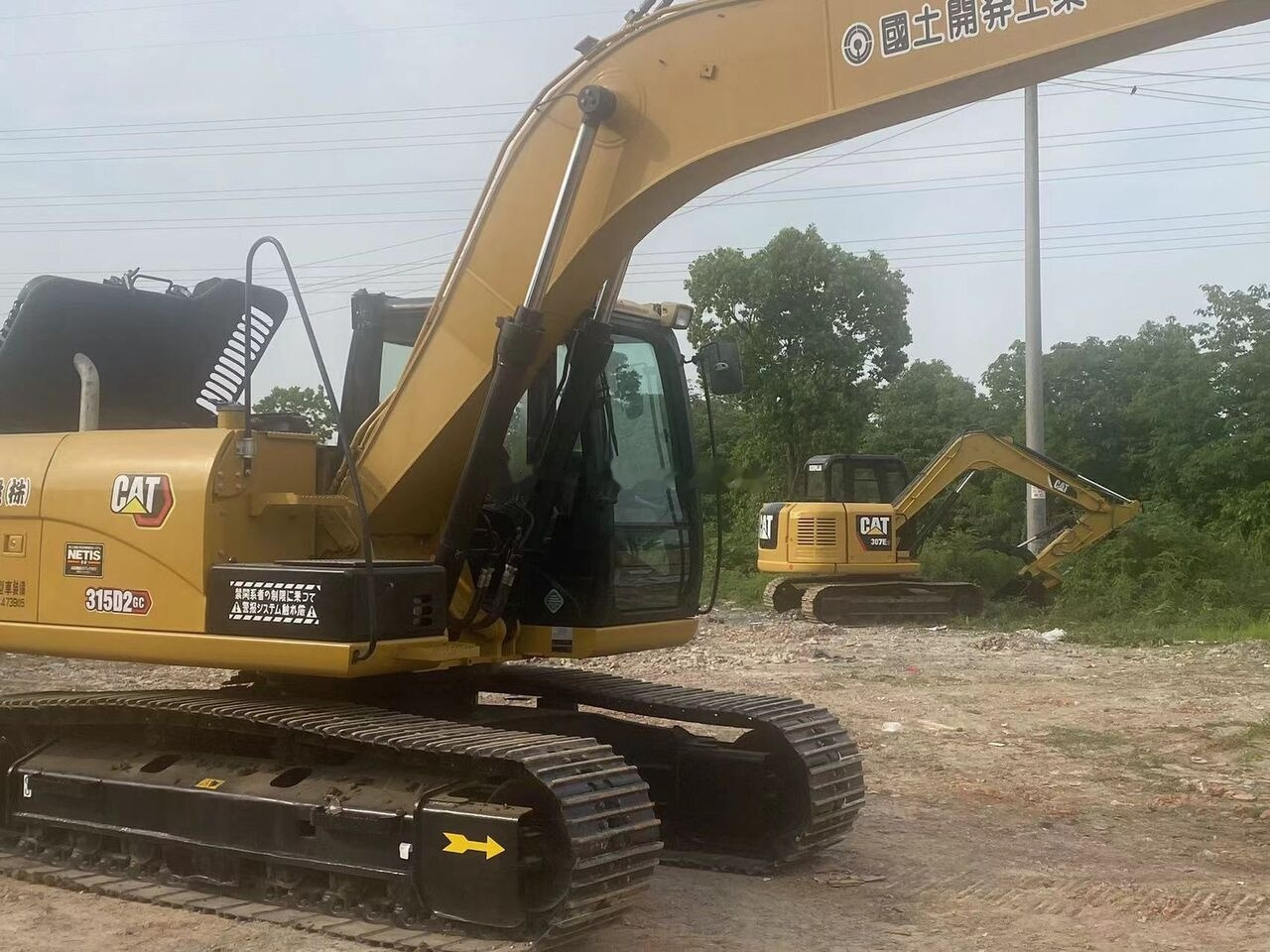 Caterpillar 315D - Pelle sur chenille: photos 4 Caterpillar 315D - Pelle sur chenille: photos 4