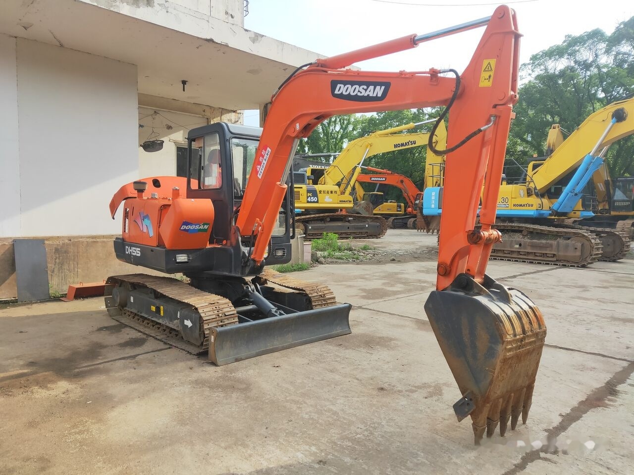 Doosan DH55 - Mini pelle: photos 4 Doosan DH55 - Mini pelle: photos 4