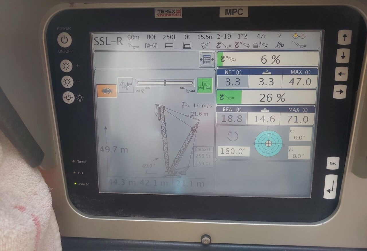 Terex Demag CC6800 - Grue sur chenilles: photos 2 Terex Demag CC6800 - Grue sur chenilles: photos 2