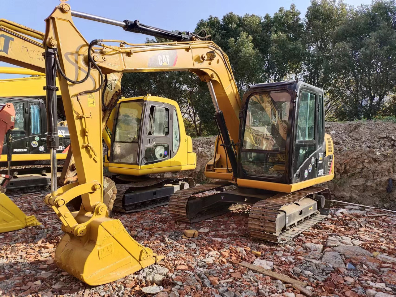 CATERPILLAR 307D - Mini pelle: photos 1 CATERPILLAR 307D - Mini pelle: photos 1