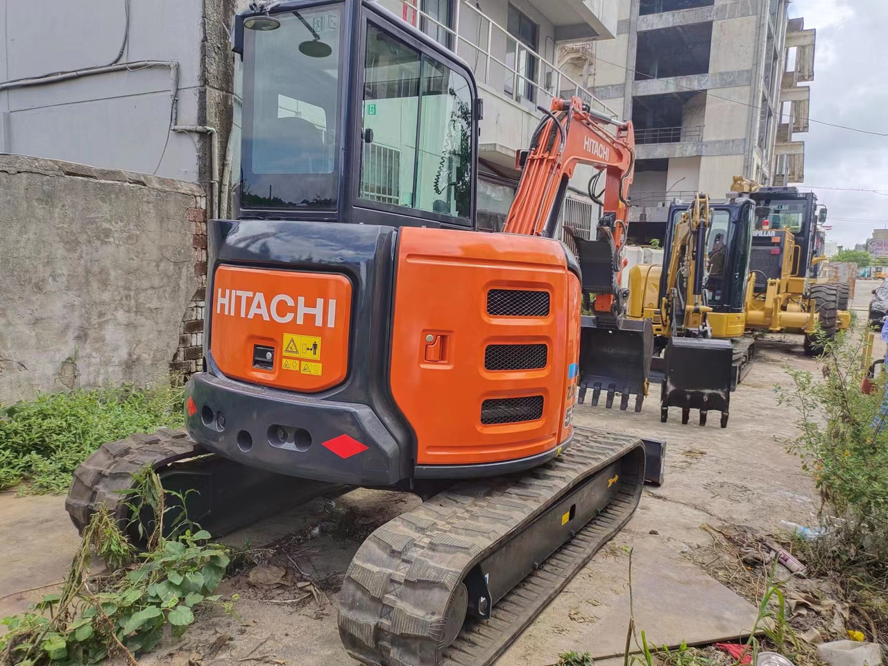 HITACHI ZX55 USR-5A - Mini pelle: photos 3 HITACHI ZX55 USR-5A - Mini pelle: photos 3