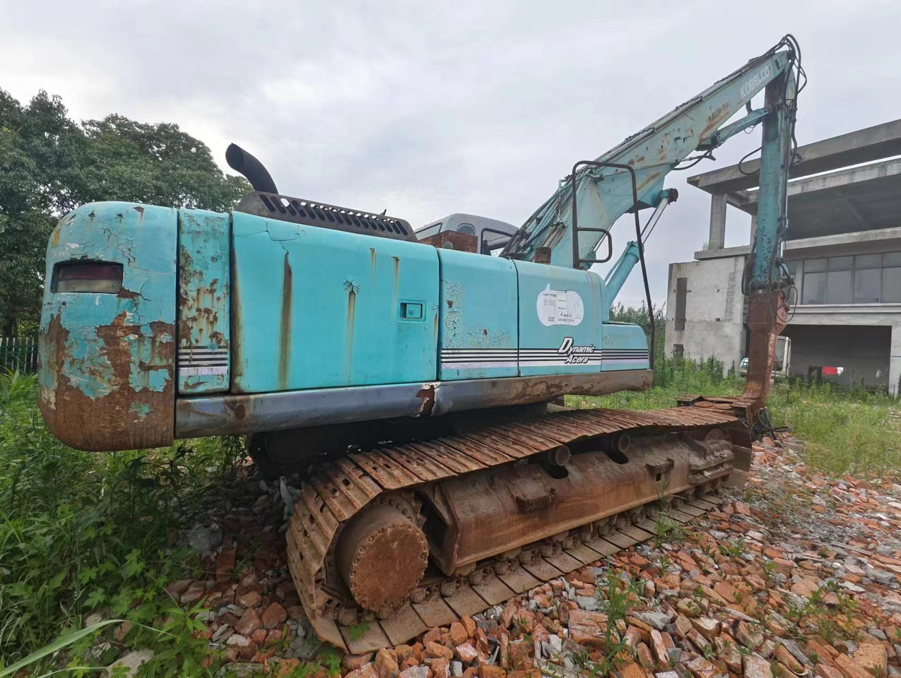 KOBELCO PILE DRIVER SK350LC-8 - Pelle sur chenille: photos 2 KOBELCO PILE DRIVER SK350LC-8 - Pelle sur chenille: photos 2