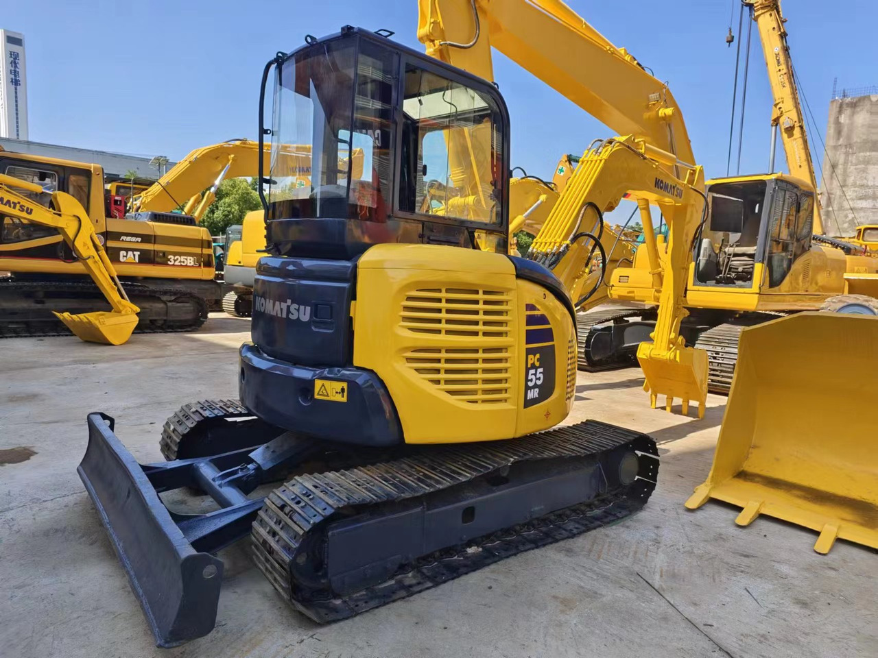 KOMATSU PC55MR - Mini pelle: photos 4 KOMATSU PC55MR - Mini pelle: photos 4