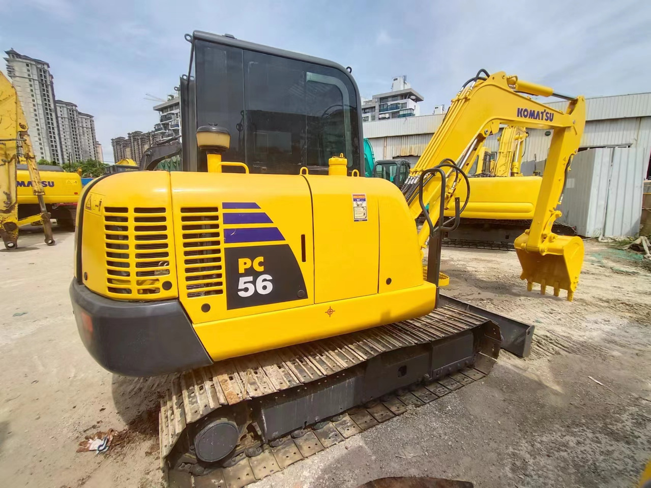 KOMATSU PC56-7 - Mini pelle: photos 4 KOMATSU PC56-7 - Mini pelle: photos 4