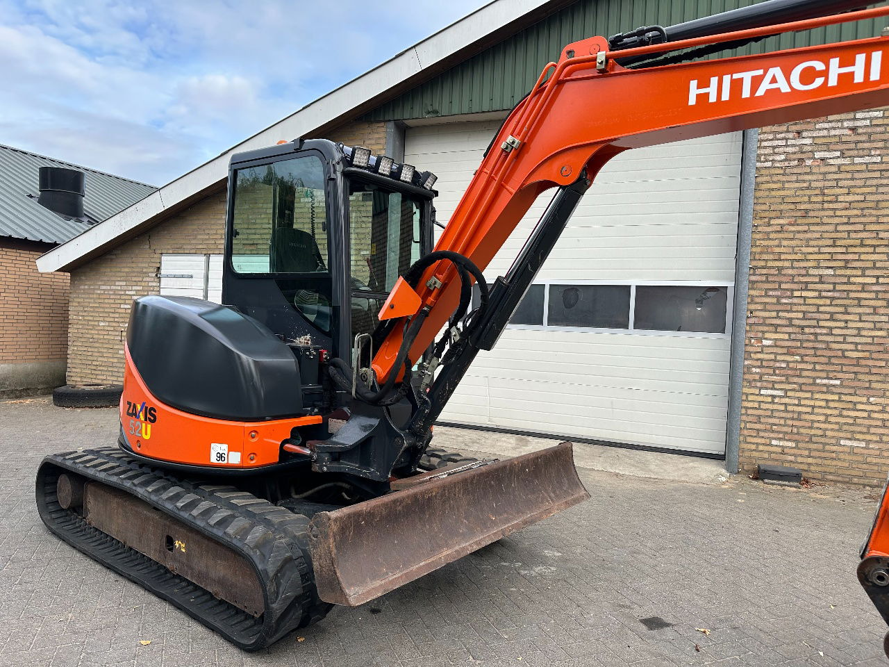 Mini pelle Hitachi ZX52U-3 CLR: photos 8