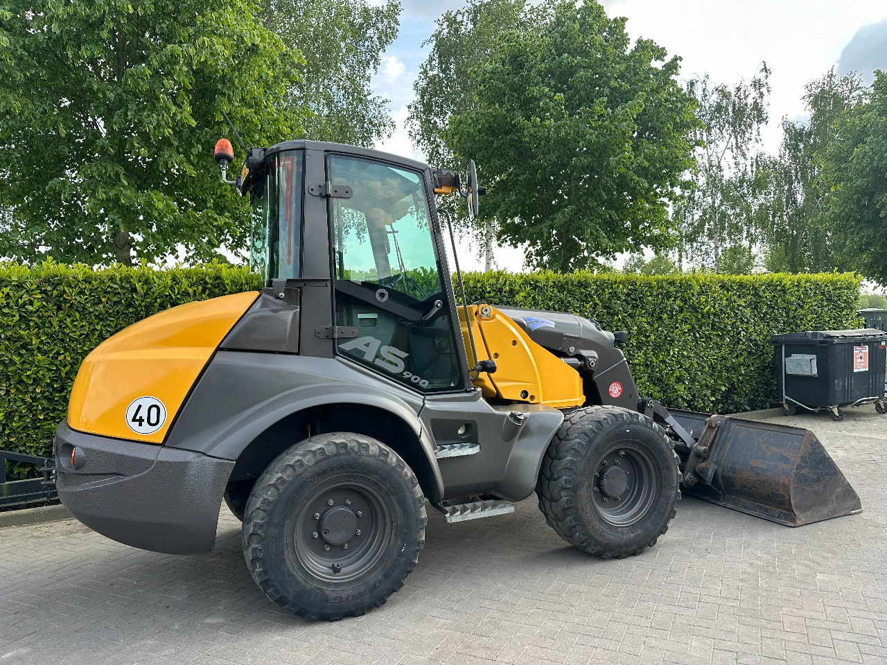 Chargeuse sur pneus Mecalac AS900: photos 8
