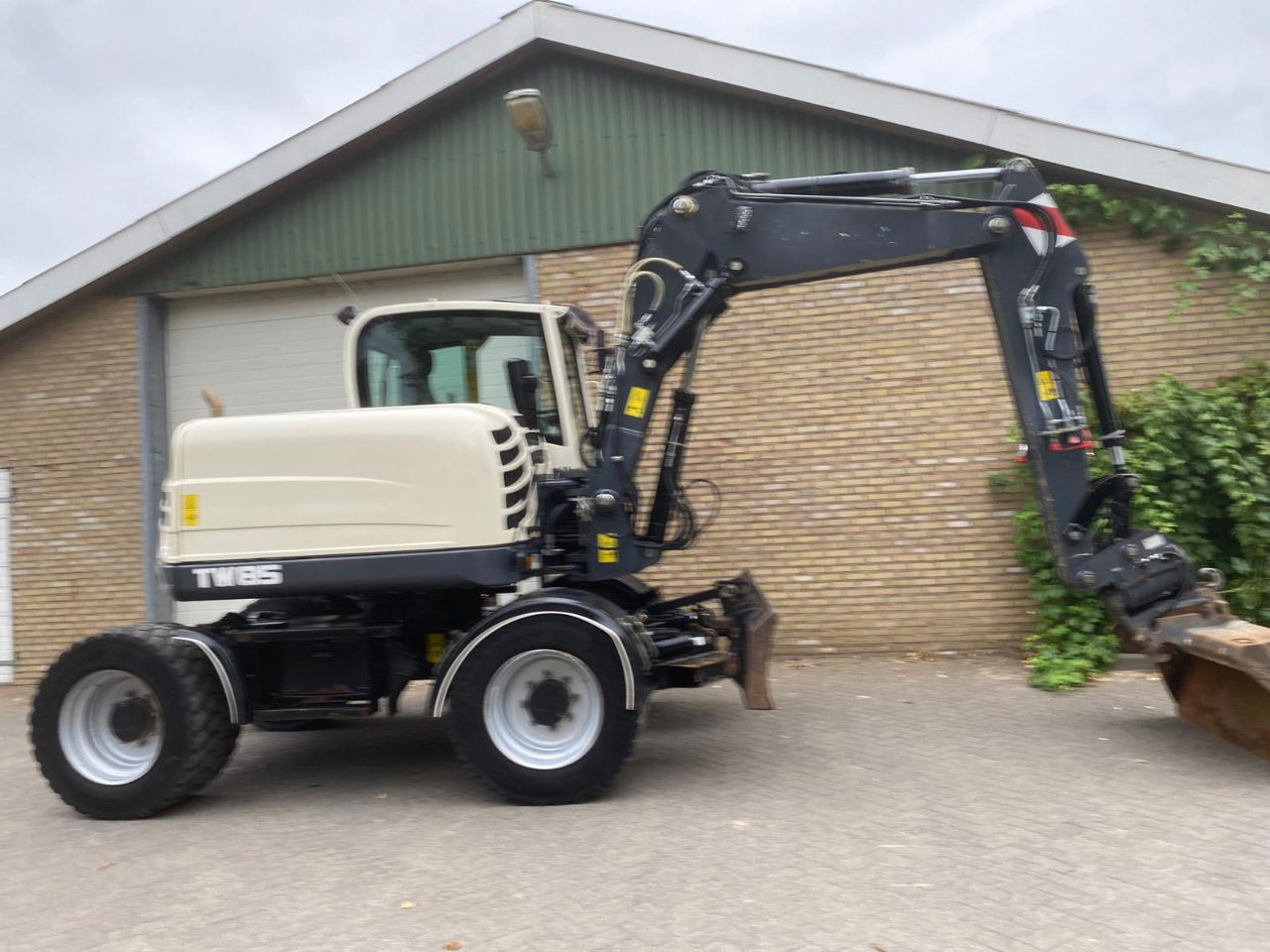 Terex TW85 - Pelle sur pneus: photos 5 Terex TW85 - Pelle sur pneus: photos 5