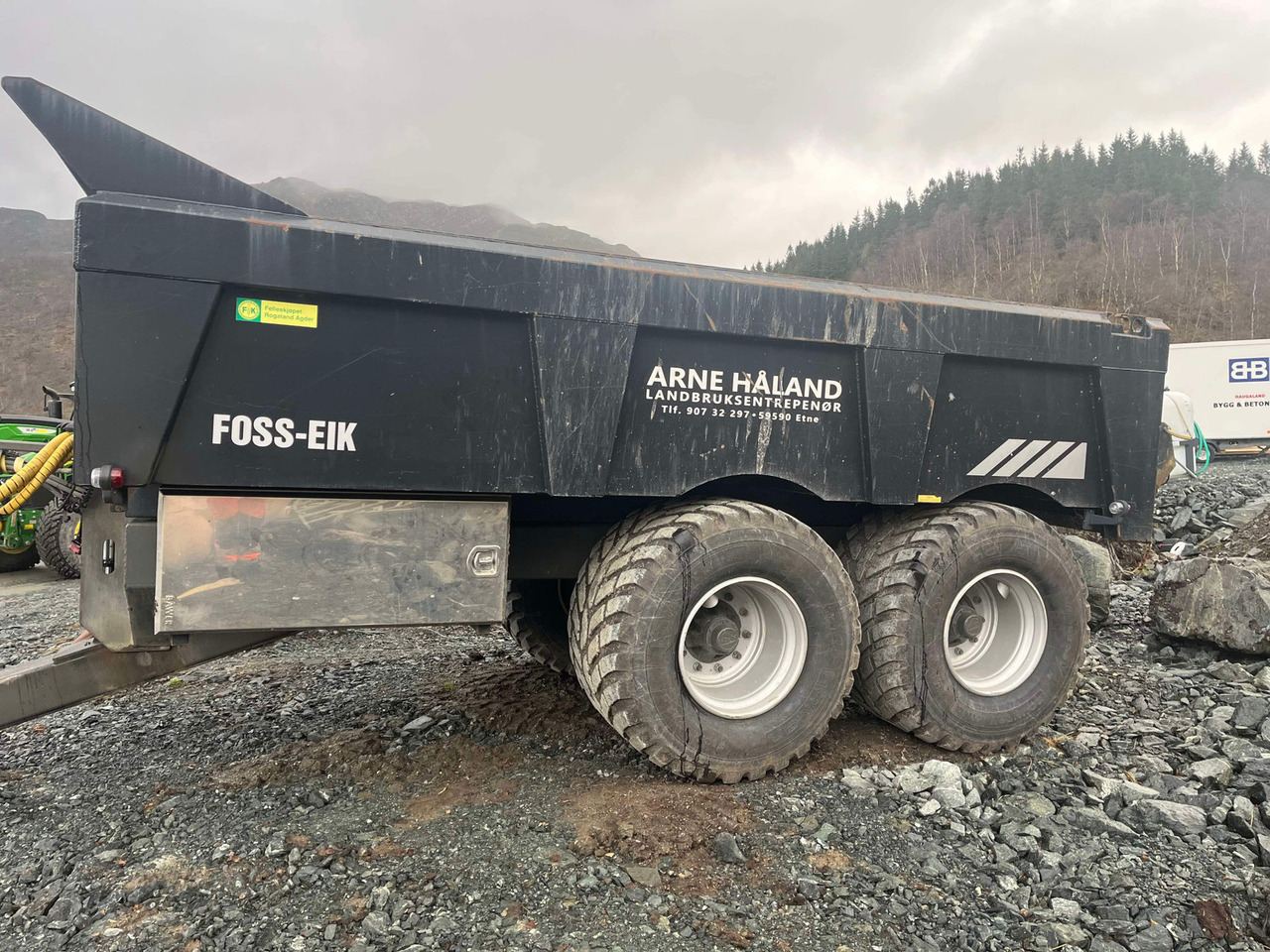 Remorque benne Foss Eik 5.160 #TAR INNBYTTE#: photos 1