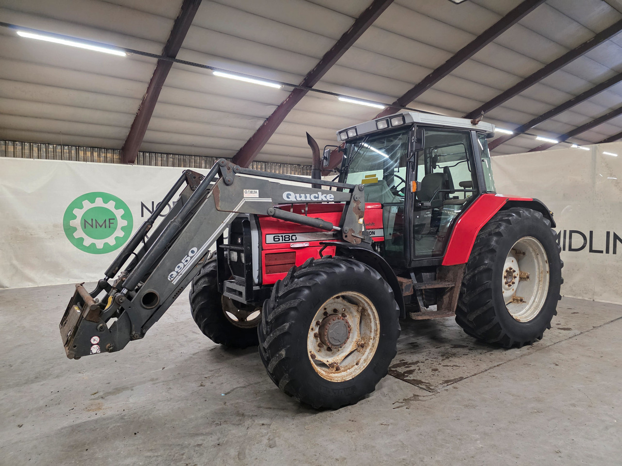 Massey Ferguson 6180 - Tracteur agricole: photos 1 Massey Ferguson 6180 - Tracteur agricole: photos 1