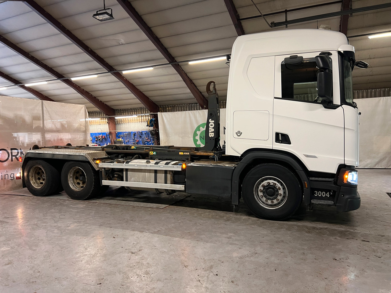 Scania R 580 med Joab krok - Camion ampliroll: photos 4 Scania R 580 med Joab krok - Camion ampliroll: photos 4