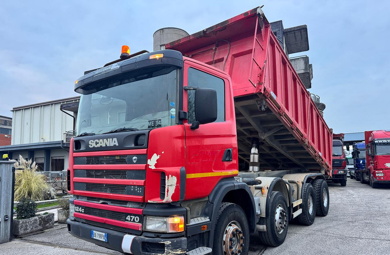 Scania R124/470 Ribaltabile 8X4 - Camion benne: photos 2 Scania R124/470 Ribaltabile 8X4 - Camion benne: photos 2