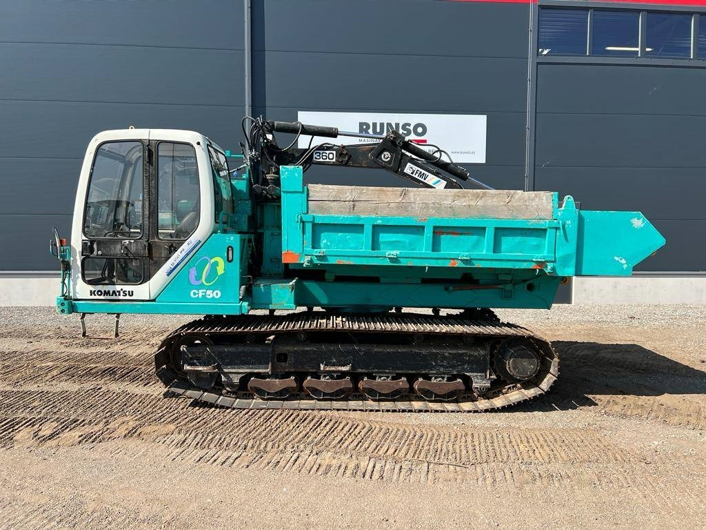Tombereau sur chenilles Komatsu CD50-1: photos 7