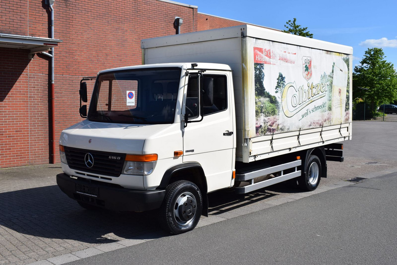 Mercedes-Benz Vario Vario 616 D GetränkeNutzlast 2450KG - Véhicule utilitaire plateau baché: photos 2 Mercedes-Benz Vario Vario 616 D GetränkeNutzlast 2450KG - Véhicule utilitaire plateau baché: photos 2