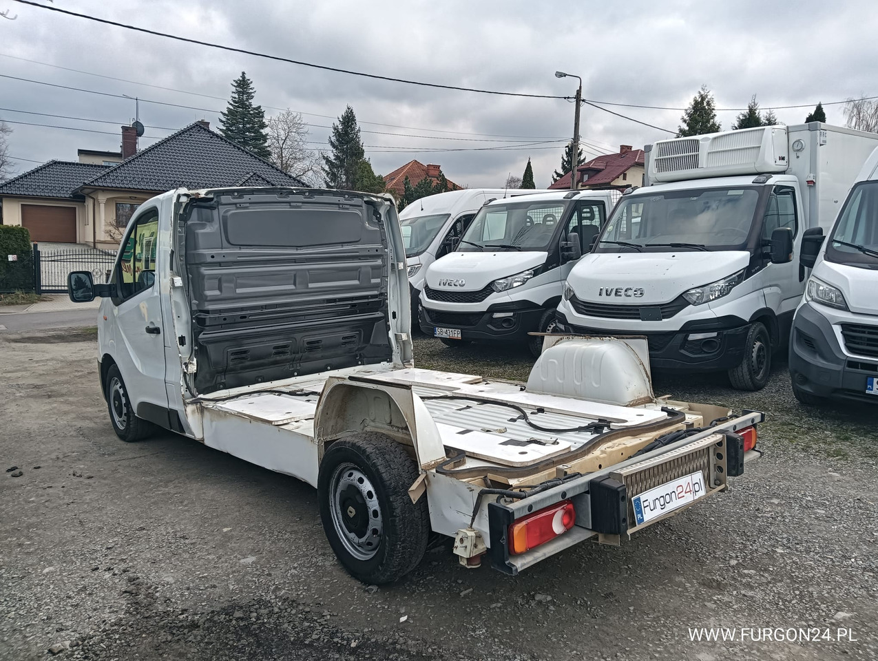 Véhicule utilitaire benne RENAULT TRAFIC PLATFORMA DO ZABUDOWY NR 625: photos 10