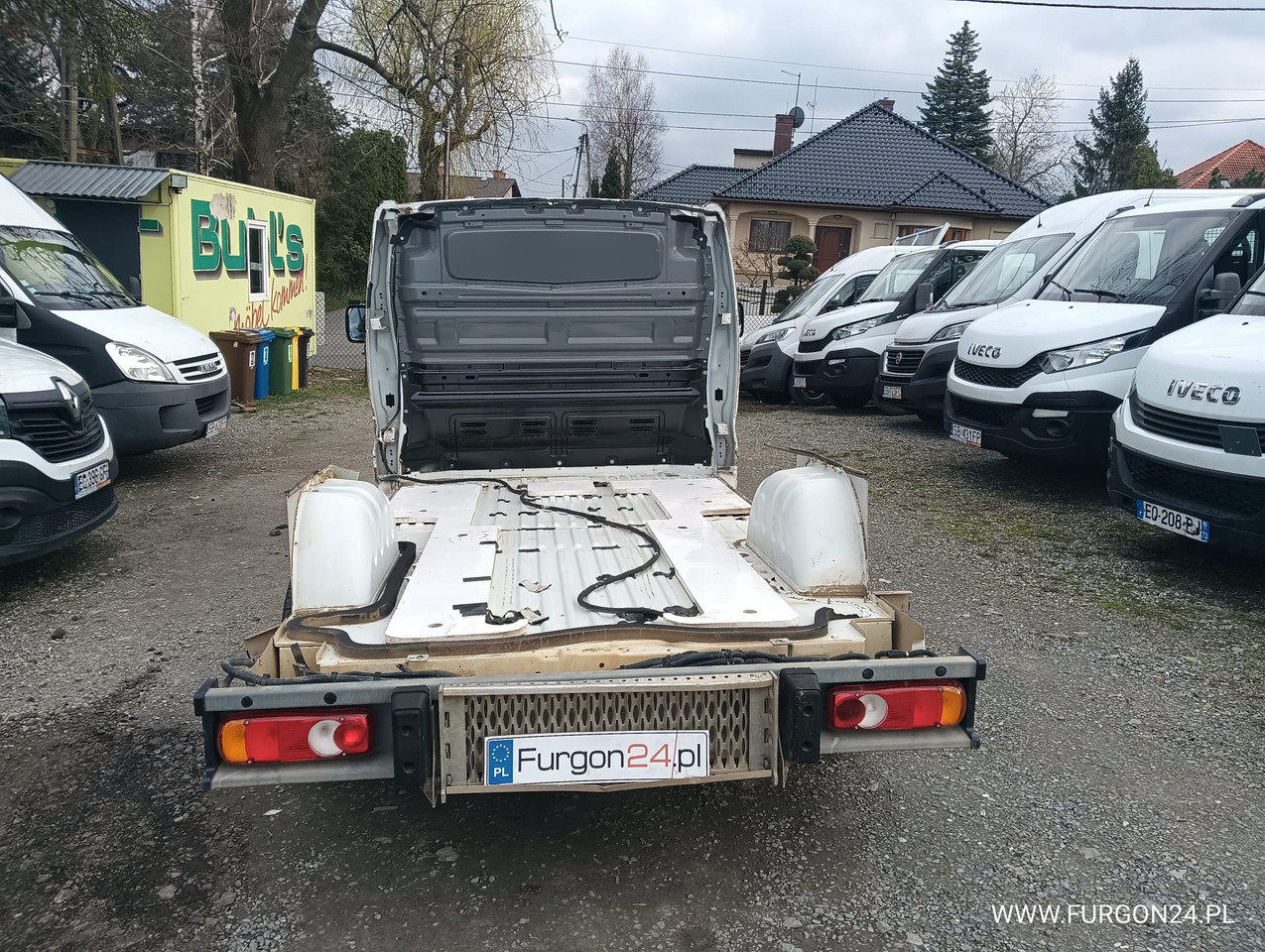 Véhicule utilitaire benne RENAULT TRAFIC PLATFORMA DO ZABUDOWY NR 625: photos 9