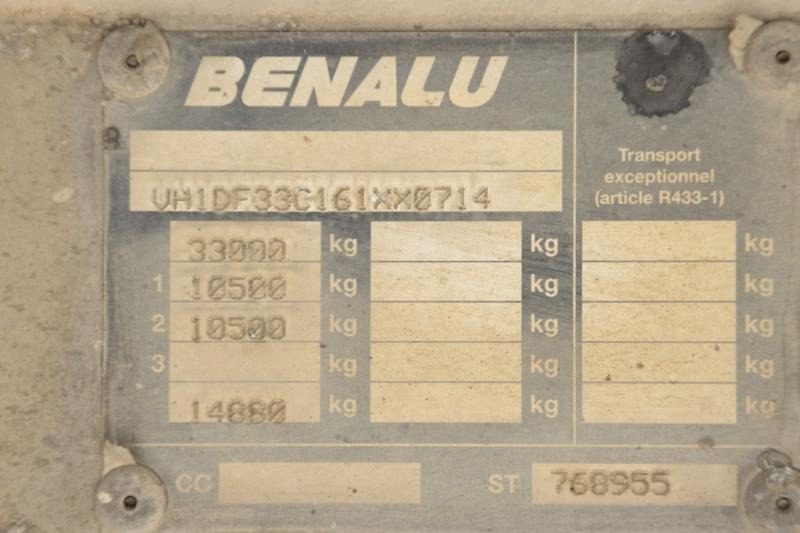 Benalu ALU + 2X BLAD/BLAD-SPRING-STEEL - Semi-remorque benne: photos 5 Benalu ALU + 2X BLAD/BLAD-SPRING-STEEL - Semi-remorque benne: photos 5