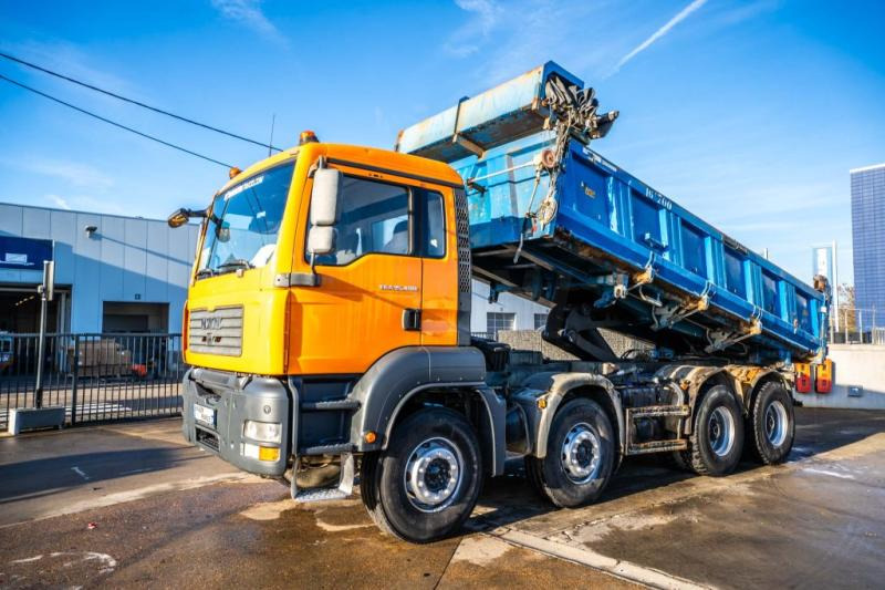 MAN TGA 35.400 BB+ BIBENNE - Camion benne: photos 1 MAN TGA 35.400 BB+ BIBENNE - Camion benne: photos 1