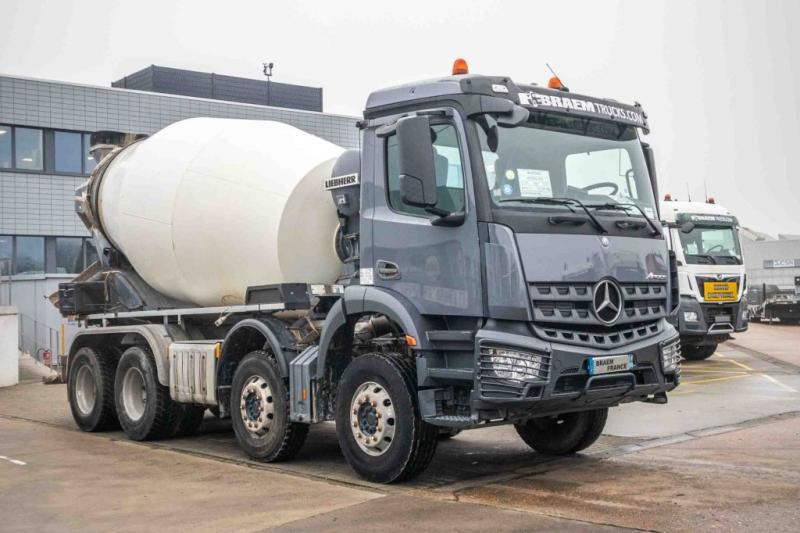 Mercedes AROCS 3236 BB+LIEBHERR 9M3 - Camion malaxeur: photos 2 Mercedes AROCS 3236 BB+LIEBHERR 9M3 - Camion malaxeur: photos 2