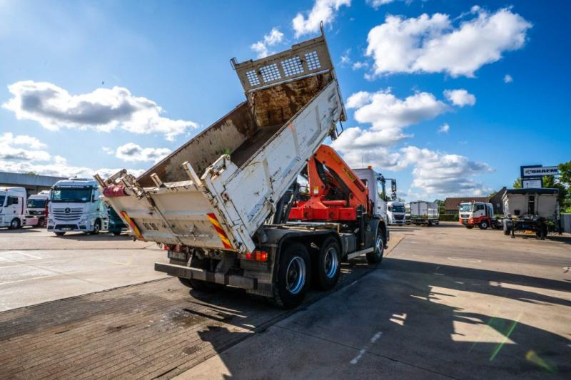 Mercedes AXOR 2633+BIBENNE+PALFINGER 18T/m /3XHydr. - Camion benne, Camion grue: photos 4 Mercedes AXOR 2633+BIBENNE+PALFINGER 18T/m /3XHydr. - Camion benne, Camion grue: photos 4