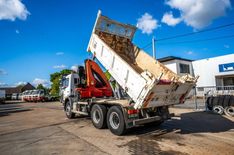 Mercedes AXOR 2633+BIBENNE+PALFINGER 18T/m /3XHydr. - Camion benne, Camion grue: photos 5 Mercedes AXOR 2633+BIBENNE+PALFINGER 18T/m /3XHydr. - Camion benne, Camion grue: photos 5