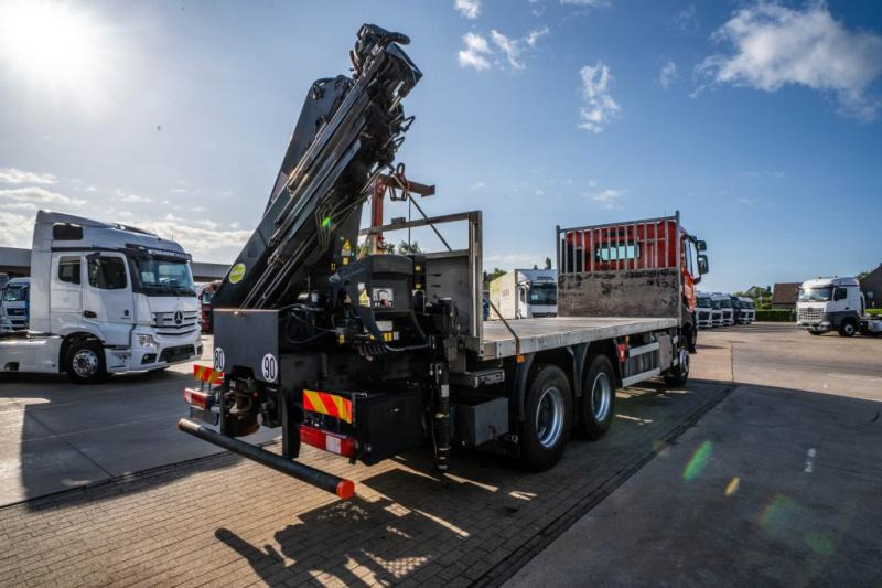 Renault K 380+HIAB 16T/m ( 4 Ext.) - Camion plateau, Camion grue: photos 4 Renault K 380+HIAB 16T/m ( 4 Ext.) - Camion plateau, Camion grue: photos 4