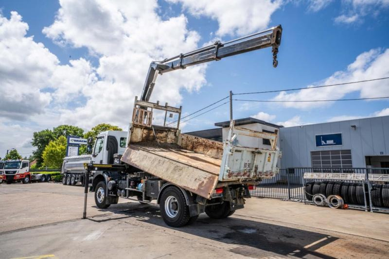 Renault KERAX 370 DXI + TRI BENNE+HIAB 16t/m + 2 EXT - Camion benne, Camion grue: photos 5 Renault KERAX 370 DXI + TRI BENNE+HIAB 16t/m + 2 EXT - Camion benne, Camion grue: photos 5