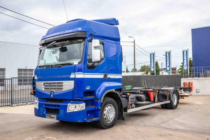 Renault PREMIUM 380DXI+E5/EEV+HAYON - Camion porte-conteneur/ Caisse mobile: photos 1 Renault PREMIUM 380DXI+E5/EEV+HAYON - Camion porte-conteneur/ Caisse mobile: photos 1