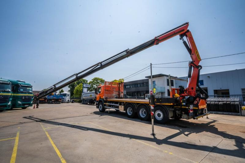Scania P 410 + PALFINGER PK22002/5 EXT. - Camion plateau, Camion grue: photos 5 Scania P 410 + PALFINGER PK22002/5 EXT. - Camion plateau, Camion grue: photos 5