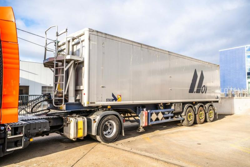 Stas STAS S300CX- ALU-52m3 (GRAIN/CEREALIERE/GETREIDE) - Semi-remorque benne: photos 1 Stas STAS S300CX- ALU-52m3 (GRAIN/CEREALIERE/GETREIDE) - Semi-remorque benne: photos 1