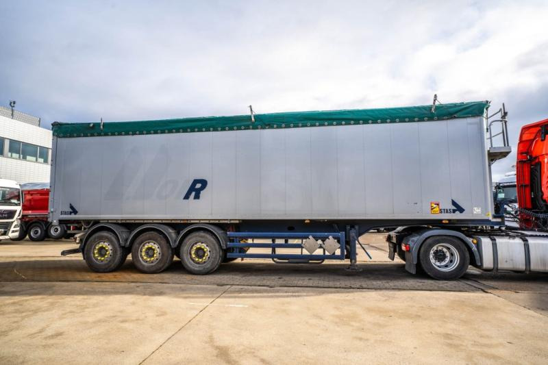 Stas STAS S300CX- ALU-52m3 (GRAIN/CEREALIERE/GETREIDE) - Semi-remorque benne: photos 3 Stas STAS S300CX- ALU-52m3 (GRAIN/CEREALIERE/GETREIDE) - Semi-remorque benne: photos 3