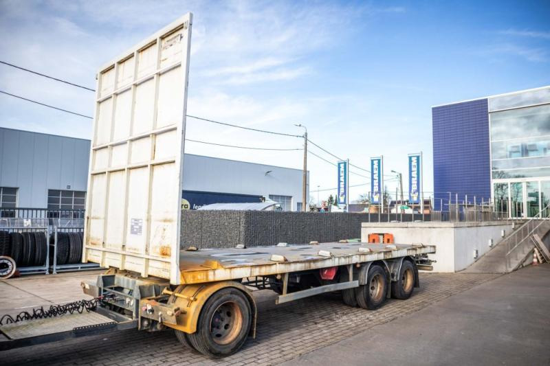 Trouillet PLATEAU + 3 ASSEN DOLLY - Remorque plateau: photos 1 Trouillet PLATEAU + 3 ASSEN DOLLY - Remorque plateau: photos 1