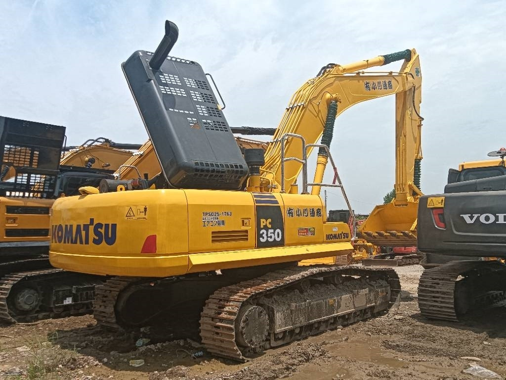 Komatsu PC 350 - Pelle sur chenille: photos 5 Komatsu PC 350 - Pelle sur chenille: photos 5
