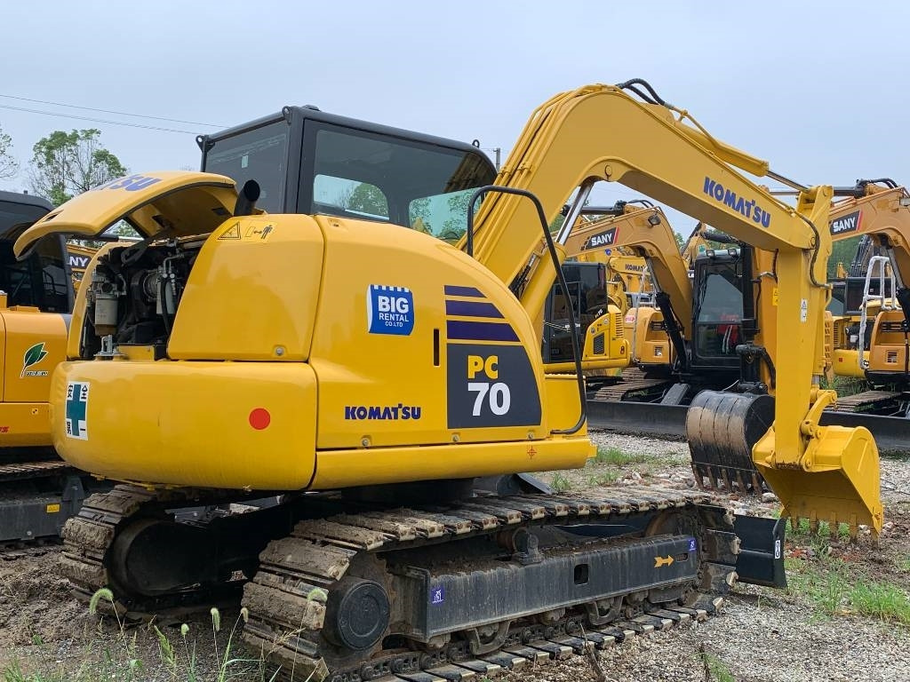 Komatsu PC 70 - Mini pelle: photos 1 Komatsu PC 70 - Mini pelle: photos 1
