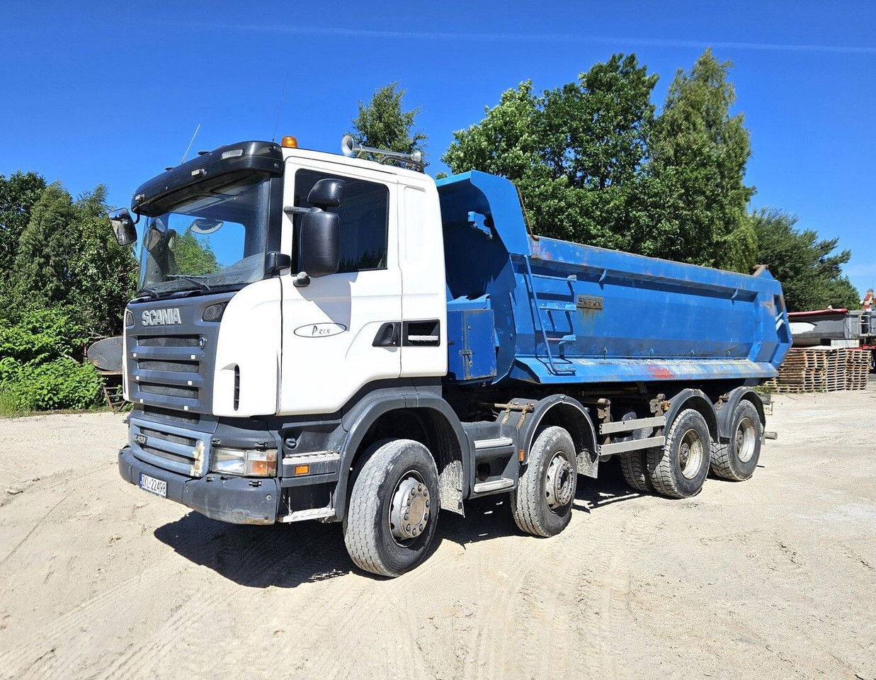 Scania R420 8X4 -Tipper -Full Spring - Camion benne: photos 1 Scania R420 8X4 -Tipper -Full Spring - Camion benne: photos 1