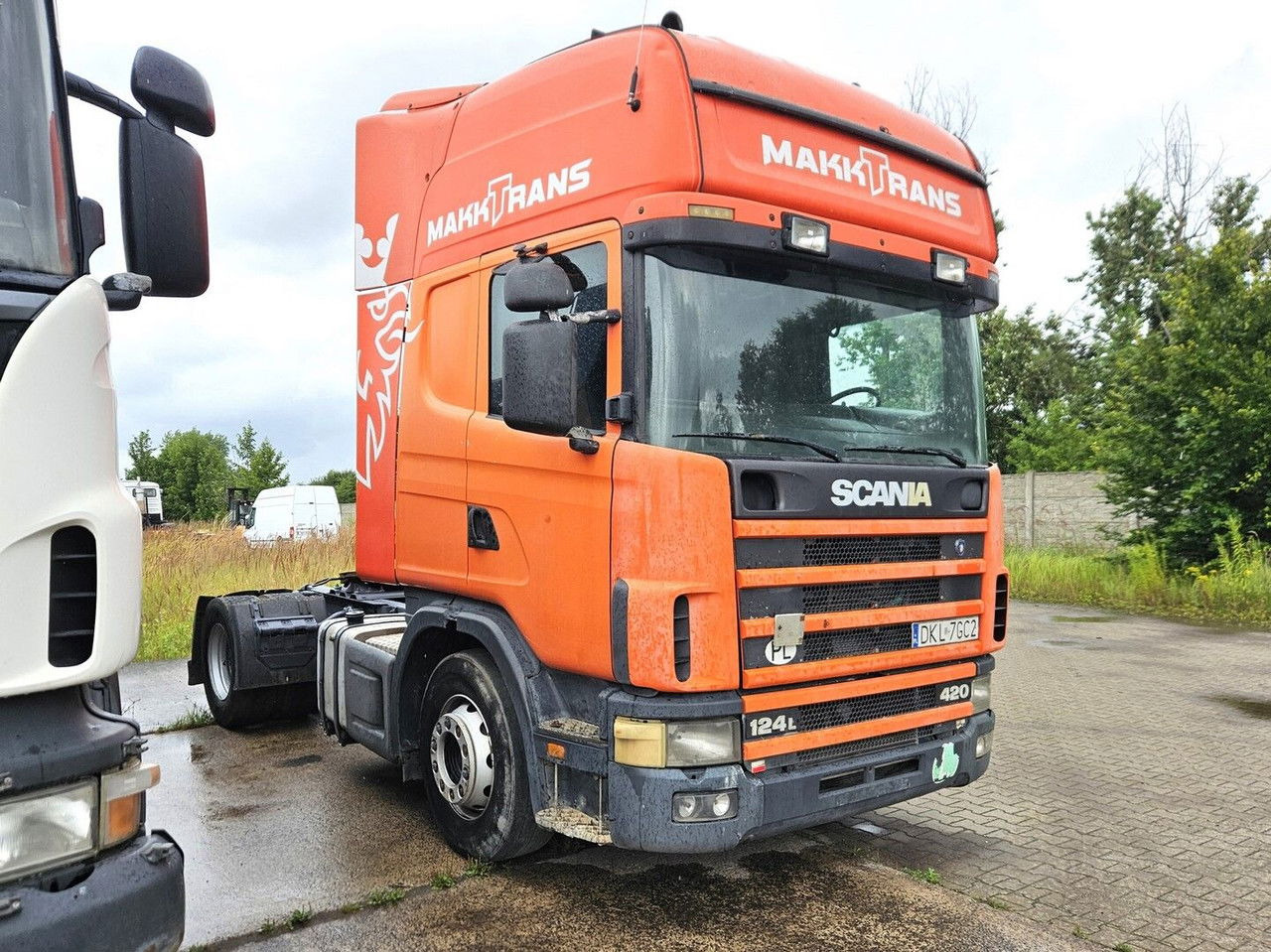 Scania 124L420, Retarder, Airco, manual gearbox, PDE - Tracteur routier: photos 3 Scania 124L420, Retarder, Airco, manual gearbox, PDE - Tracteur routier: photos 3