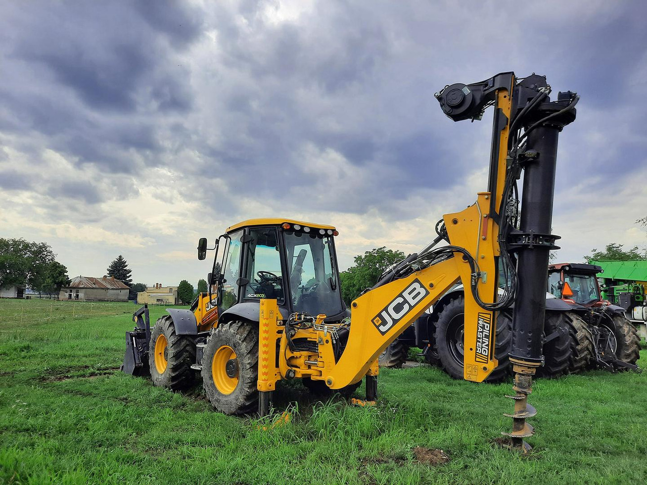 JCB 4CX, Vrtná súprava, Traktobager - Tractopelle: photos 5 JCB 4CX, Vrtná súprava, Traktobager - Tractopelle: photos 5