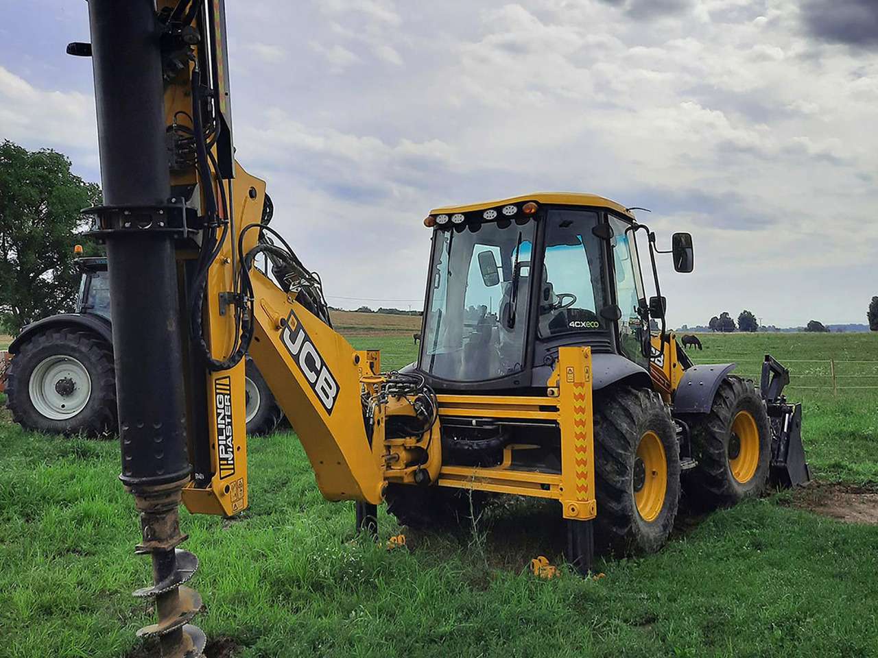JCB 4CX, Vrtná súprava, Traktobager - Tractopelle: photos 3 JCB 4CX, Vrtná súprava, Traktobager - Tractopelle: photos 3