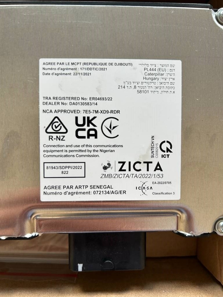 CAT Electronic Control Unit 604-9581 - DPX-25043 - Bloc de gestion pour Engins de chantier: photos 5 CAT Electronic Control Unit 604-9581 - DPX-25043 - Bloc de gestion pour Engins de chantier: photos 5
