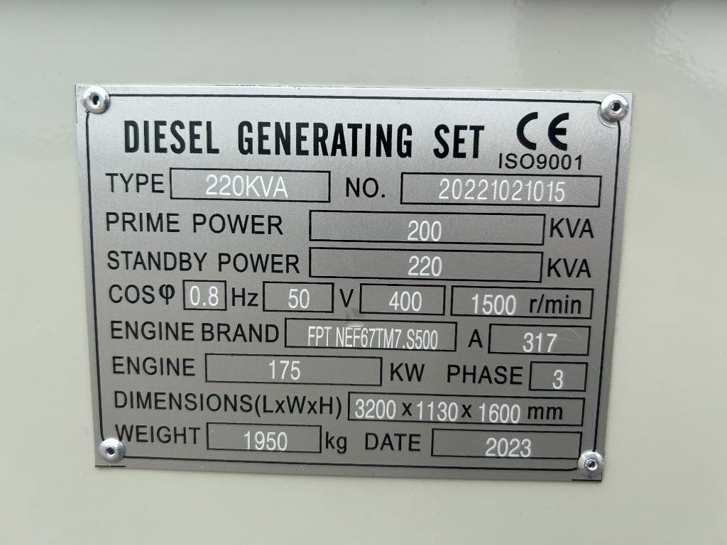 Iveco NEF67TM7 - 220 kVA Generator - DPX-19794 - Groupe électrogène: photos 4 Iveco NEF67TM7 - 220 kVA Generator - DPX-19794 - Groupe électrogène: photos 4