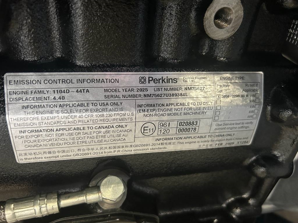 Perkins 1104D-44TA - Diesel Engine - New - DPX-25088 - Moteur pour Engins de chantier: photos 5 Perkins 1104D-44TA - Diesel Engine - New - DPX-25088 - Moteur pour Engins de chantier: photos 5