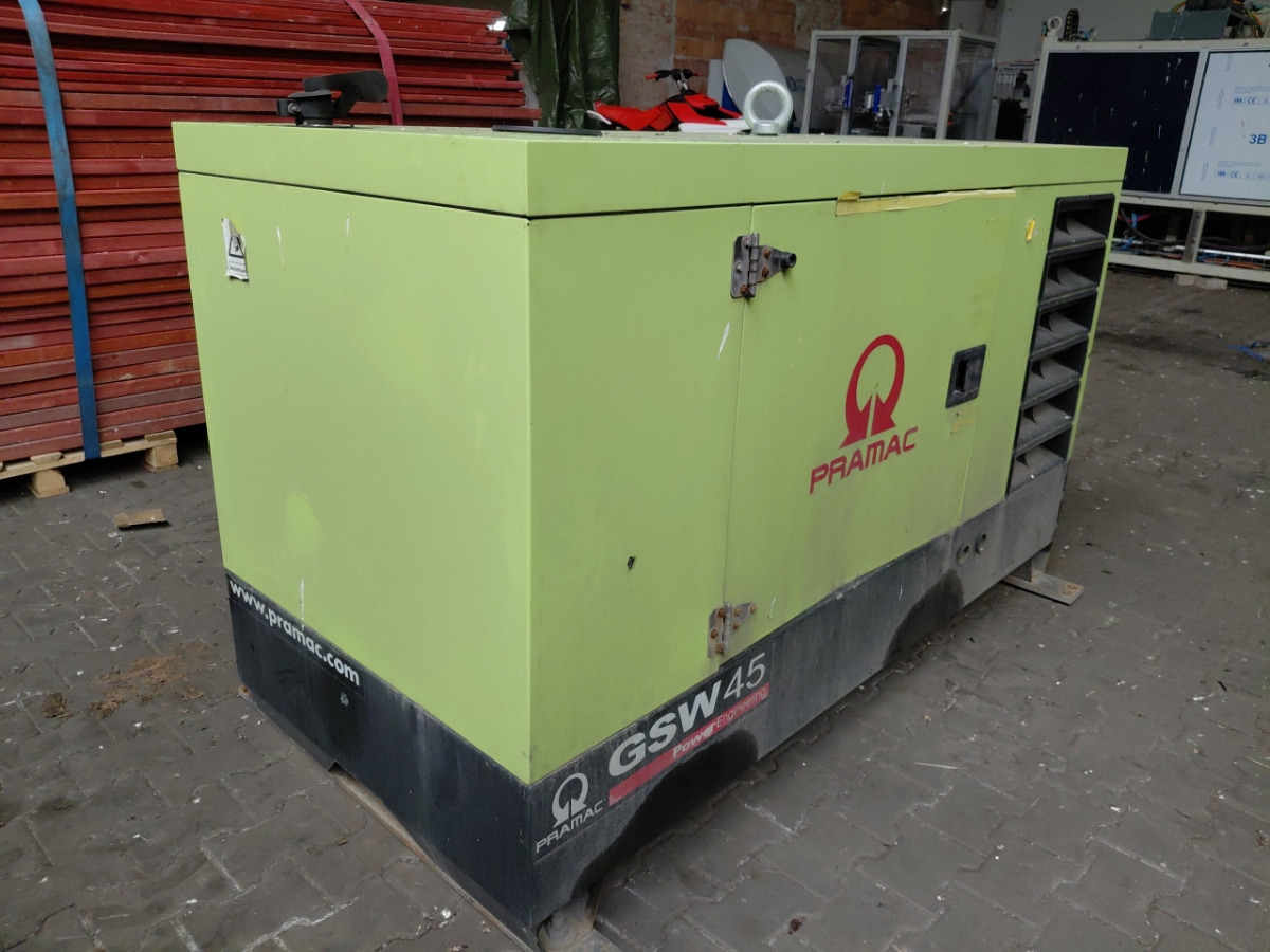 Agregat prądotwórczy – PRAMAC GSW 45Y – 39,7 kW – ON - Groupe électrogène: photos 2 Agregat prądotwórczy – PRAMAC GSW 45Y – 39,7 kW – ON - Groupe électrogène: photos 2