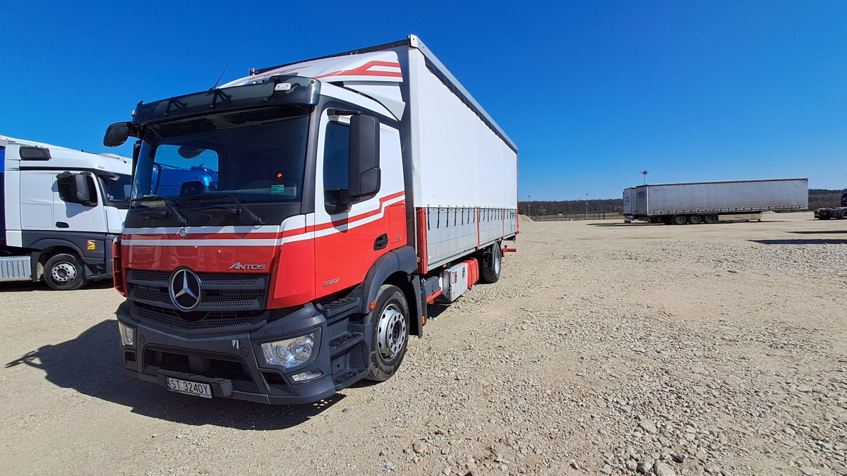 MERCEDES BENZ ANTOS SOLÓWKA Z WINDĄ - Camion: photos 2 MERCEDES BENZ ANTOS SOLÓWKA Z WINDĄ - Camion: photos 2